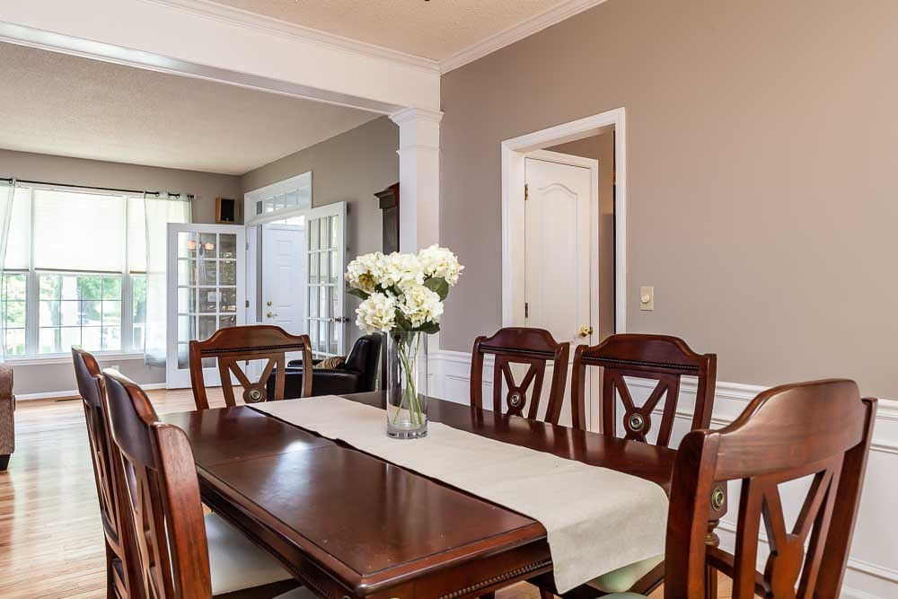 9501 Miranda Drive Raleigh, NC 27617 - Photo 10 of 30 Elegant and tasteful finishes in the formals add style. Dining Room