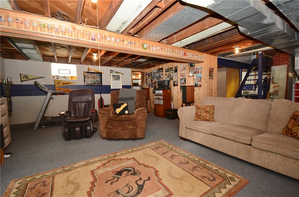 219 Howard Road Economy, PA 15143 - Photo 19 of 25 Basement/Gameroom