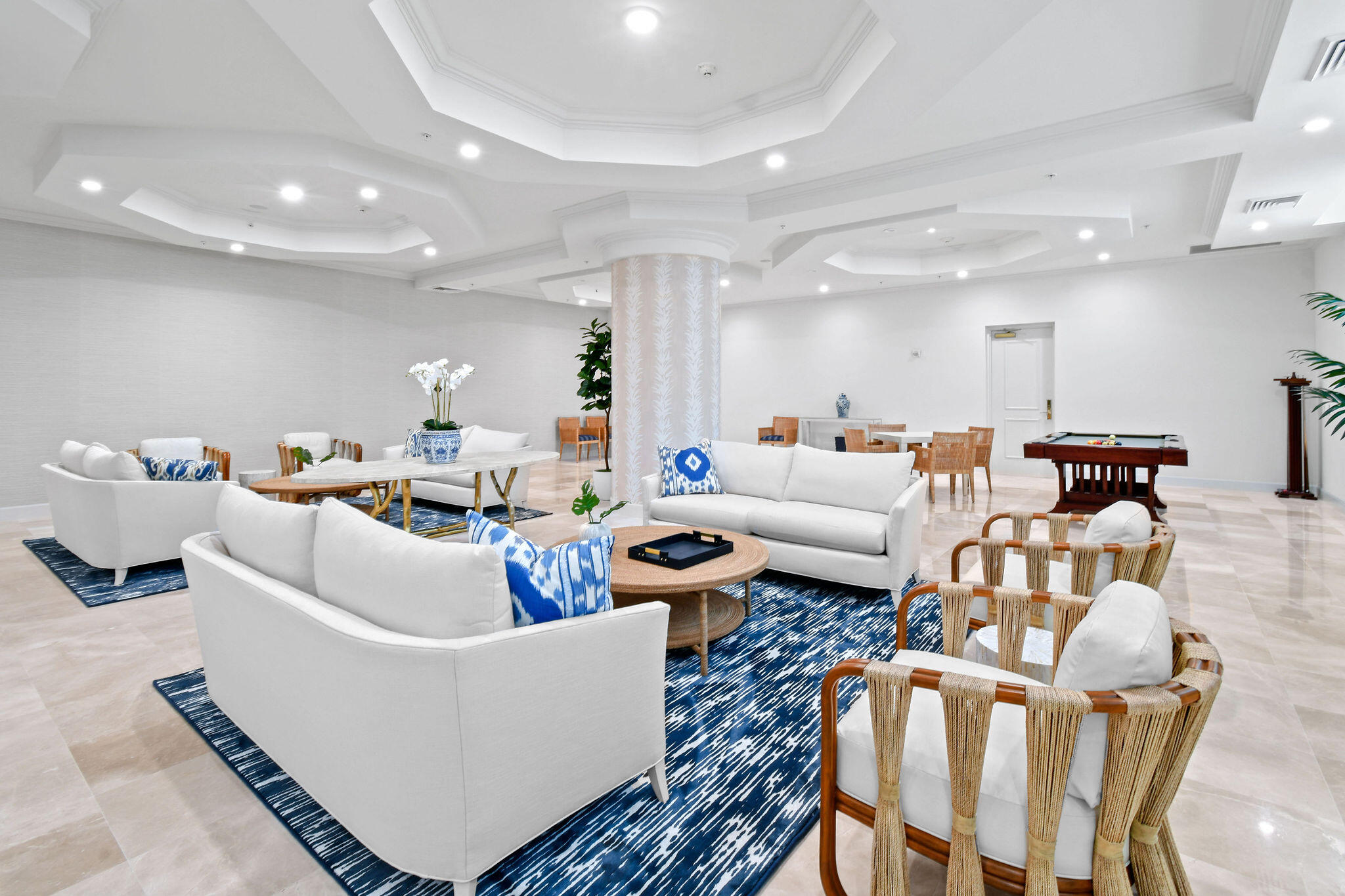 4600 North Ocean Drive, Unit 902 Singer Island, FL 33404 - Photo 72 of 79 a living room with furniture and a couch