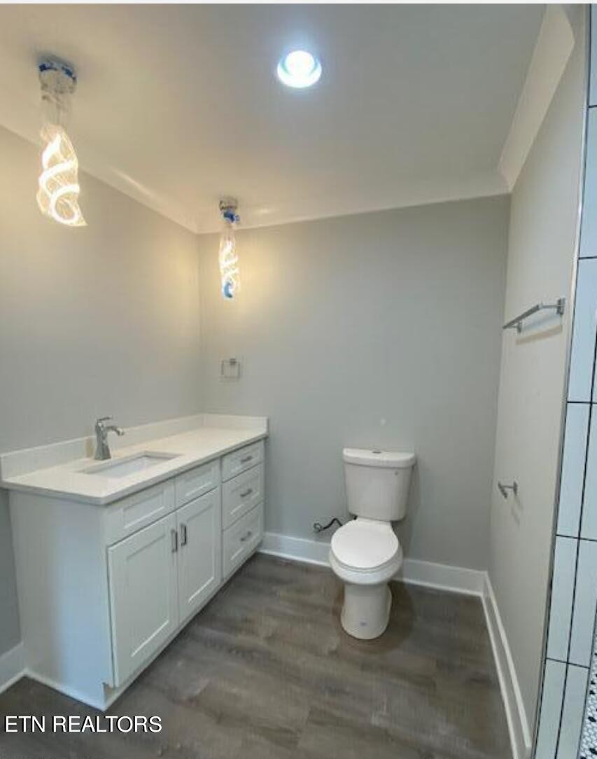 7120 Bonair Road Knoxville, TN 37918 - Photo 13 of 29 a bathroom with a toilet sink and a mirror