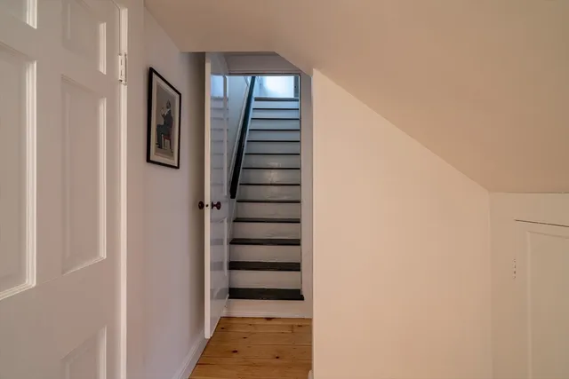 a view of entryway with stairs