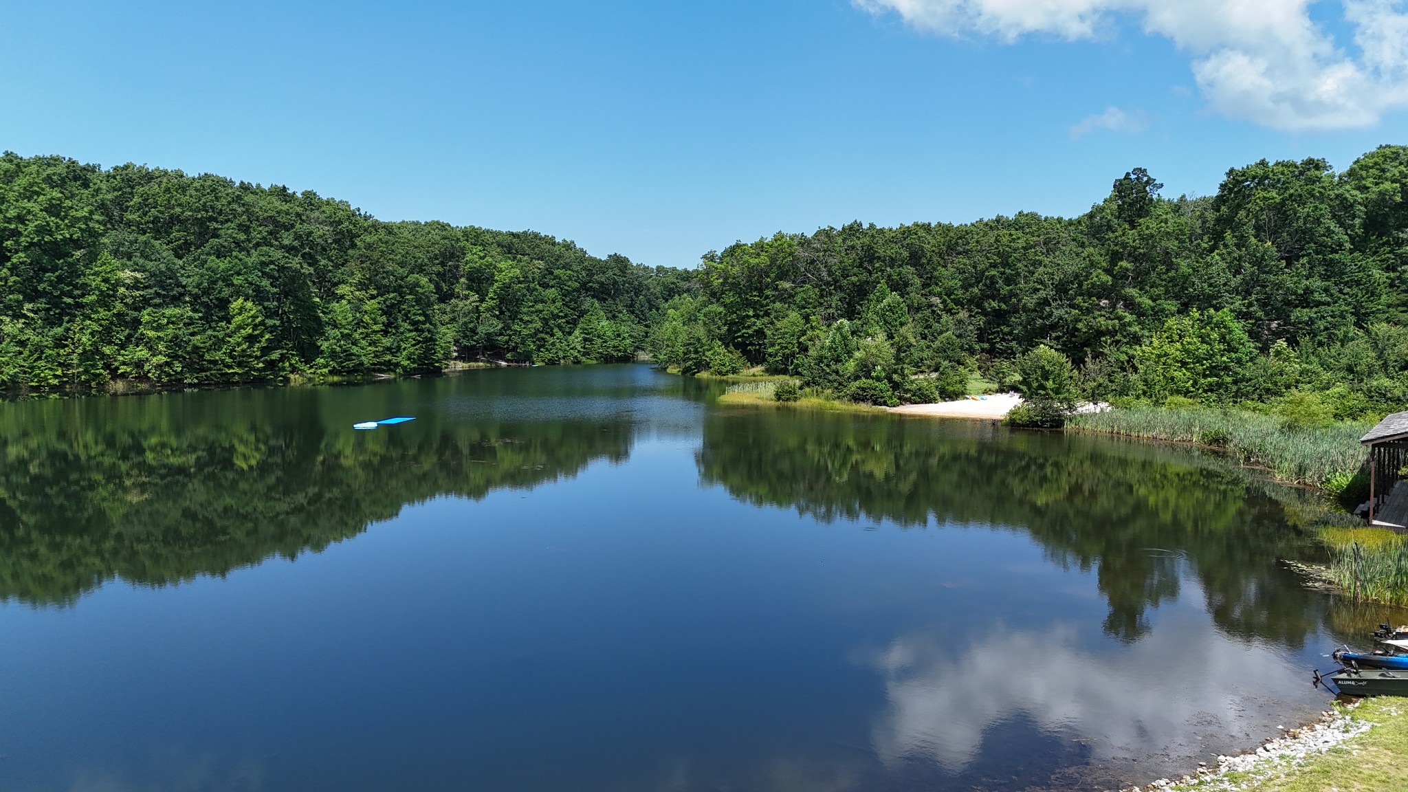 0 Brow Road Pelham, TN 37366 - Photo 8 of 32 a view of a lake with green space