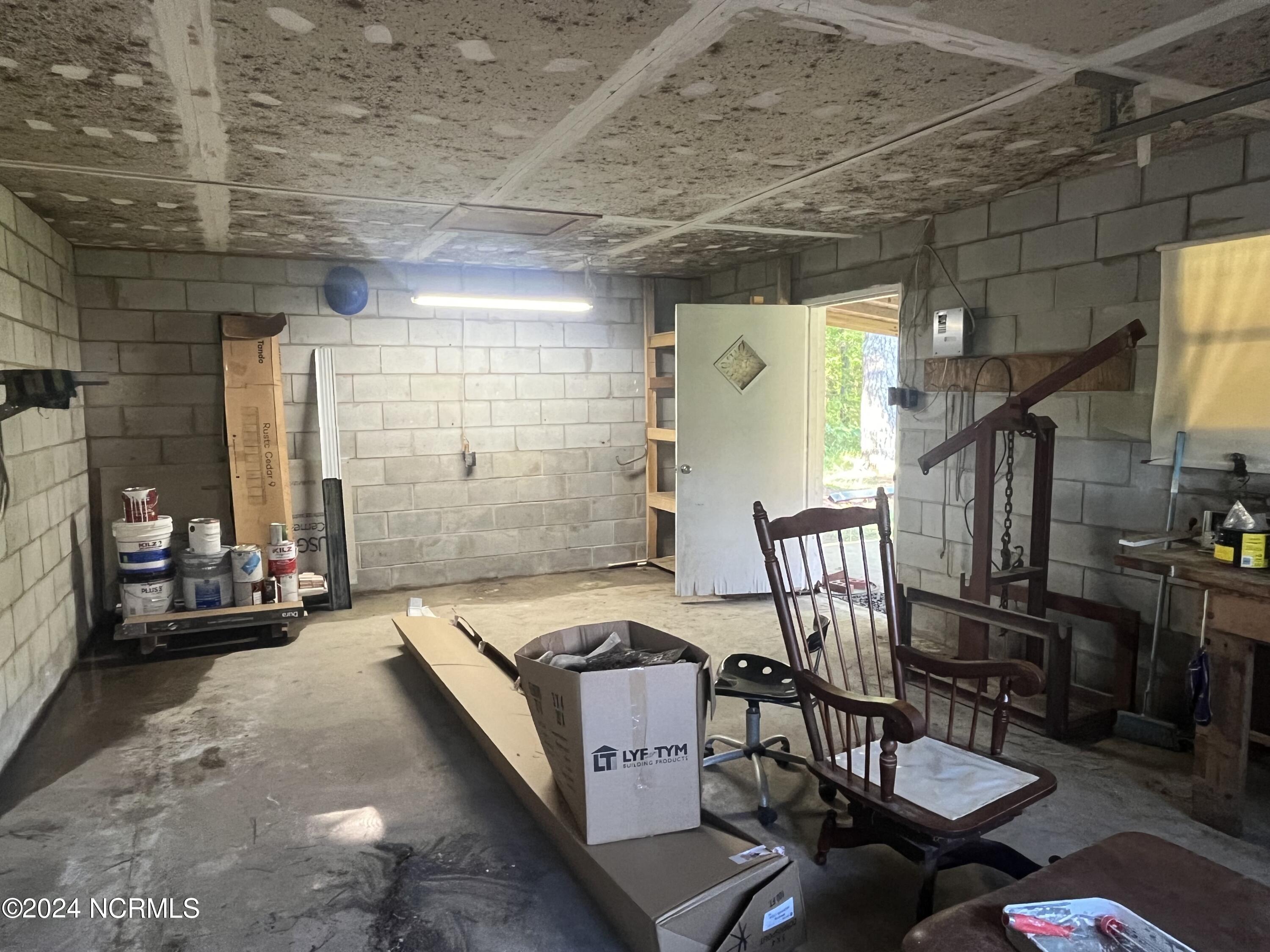 646 Buck Boone Road Conway, NC 27820 - Photo 28 of 44 garage inside from front