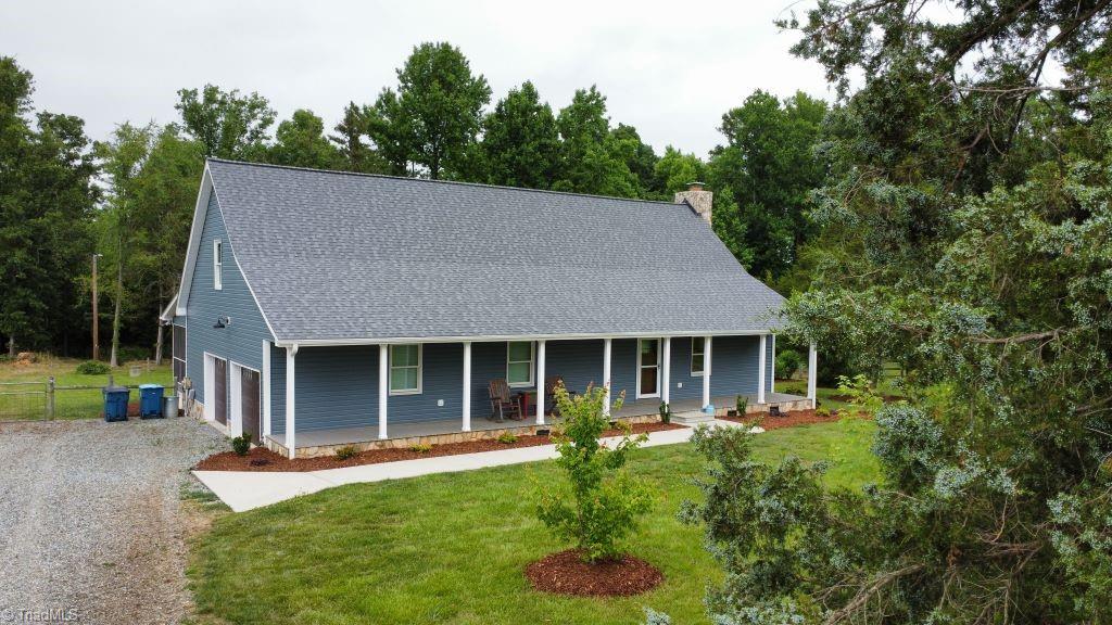 4.96 acre lot - home has approx. 2588 sq ft