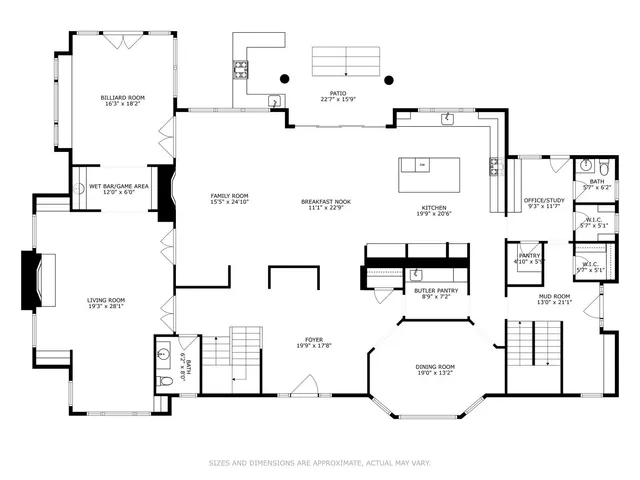 a picture of floor plan