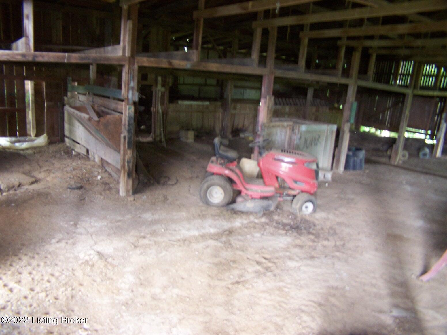 6976 Sulphur Road Sulphur, KY 40070 - Photo 14 of 31 Inside of Horse/Cattle Barn
