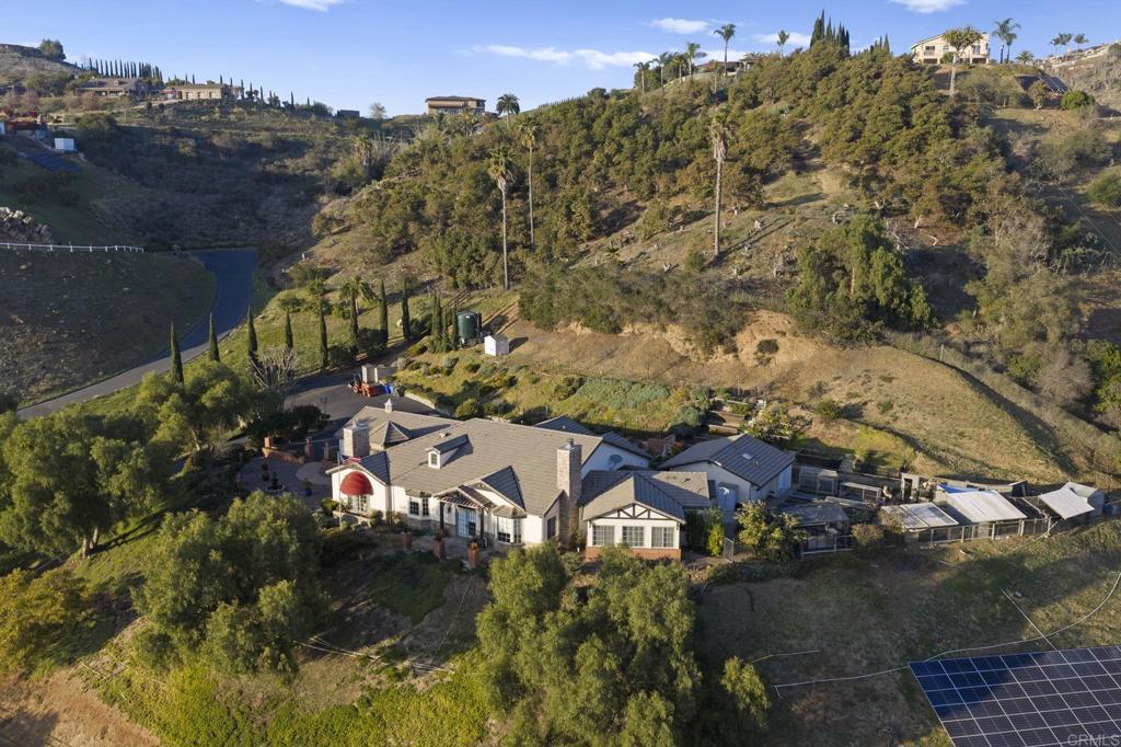1160 Little Gopher Canyon Road Vista, CA 92084 - Photo 3 of 20 an aerial view of residential houses with outdoor space