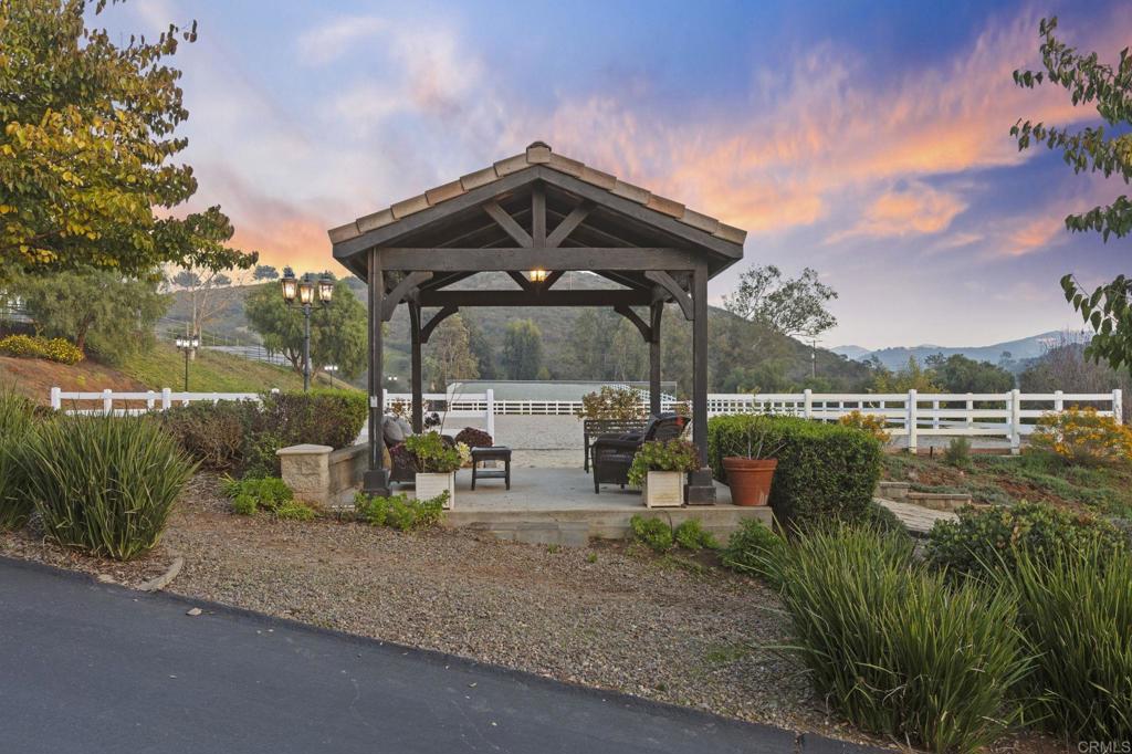 1160 Little Gopher Canyon Road Vista, CA 92084 - Photo 32 of 45 a view of a lake with sitting area