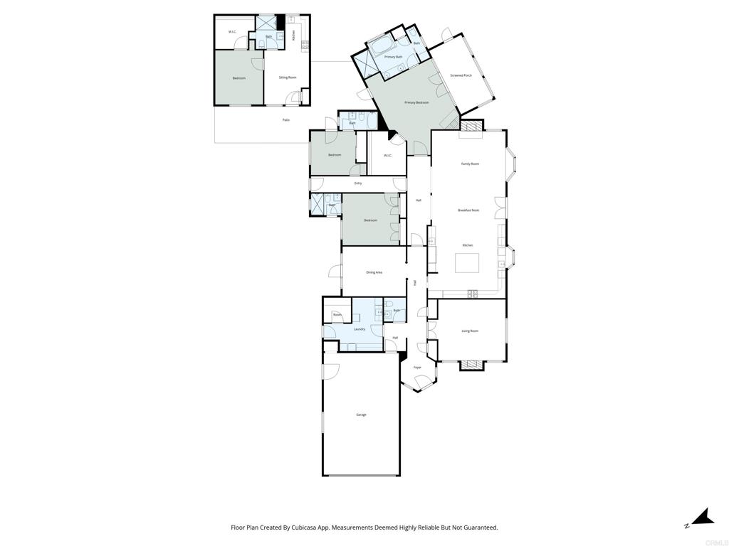 1160 Little Gopher Canyon Road Vista, CA 92084 - Photo 45 of 45 Floorplan