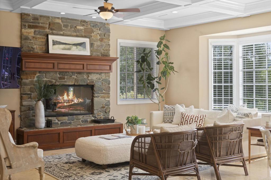 1160 Little Gopher Canyon Road Vista, CA 92084 - Photo 10 of 45 a living room with furniture and a fireplace