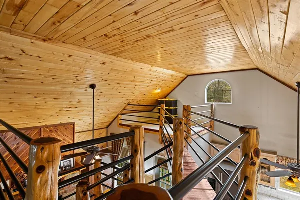 a view of a room with window