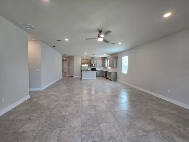 a view of empty room