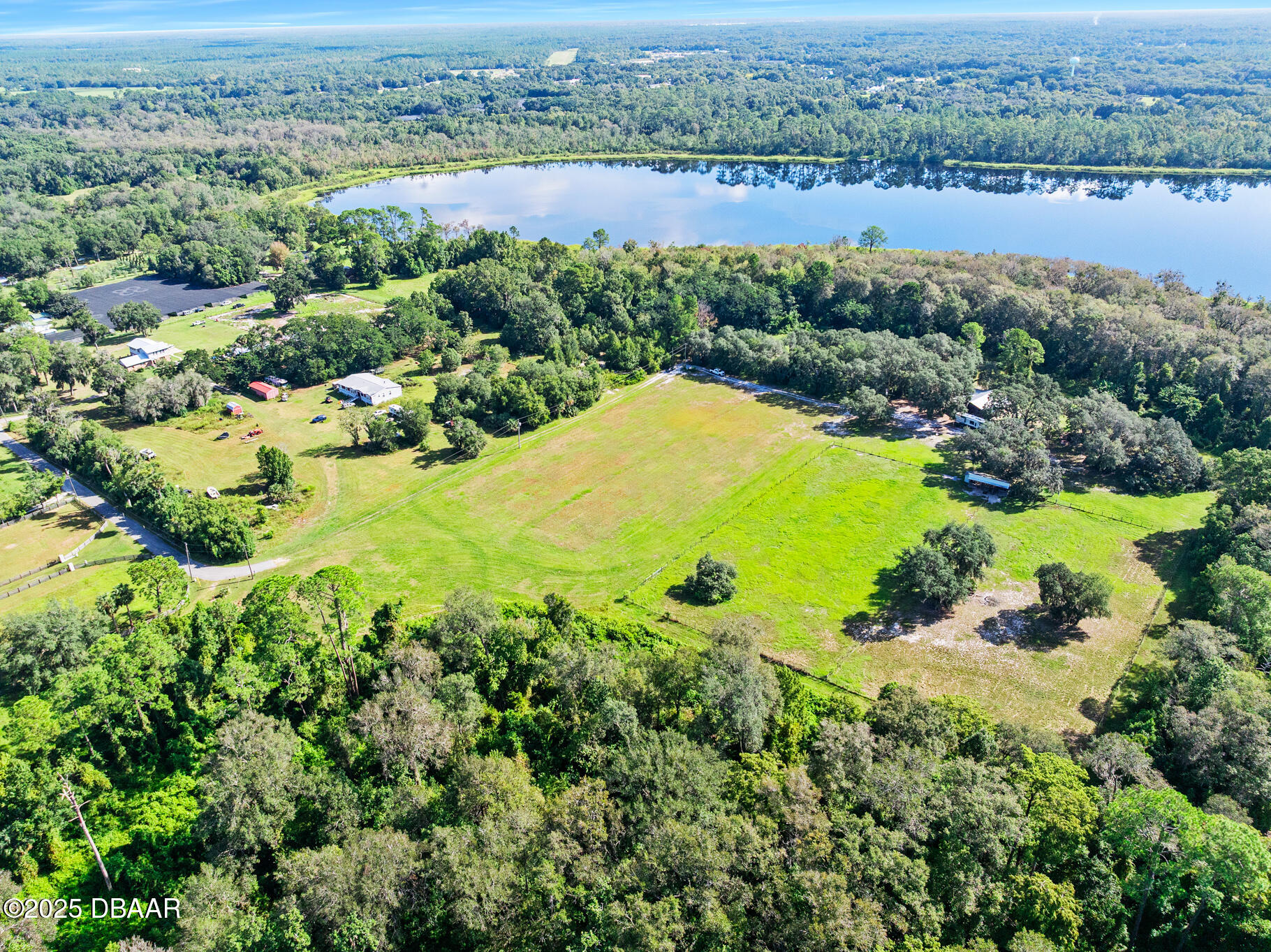 0 Roberts Road Pierson, FL 32180 - Photo 8 of 37 an aerial view of ocean residential house with swimming pool and green space