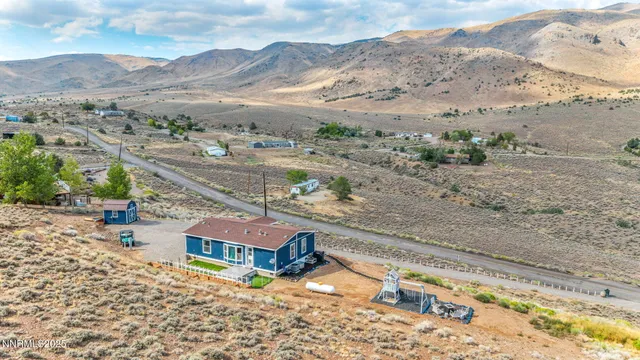 a view of a lake with a mountain