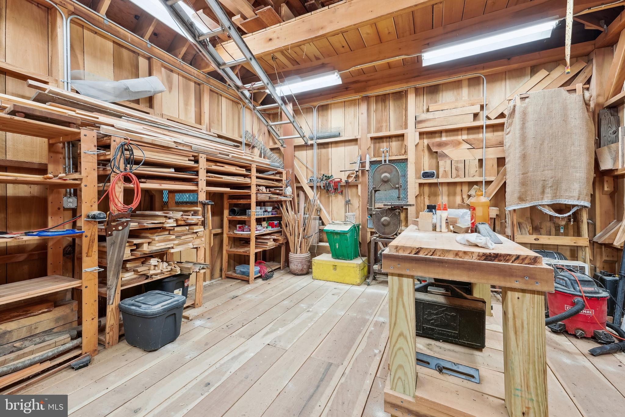 5941 Cherry Hill Road Huntingtown, MD 20639 - Photo 33 of 42 Your dream workshop, with its own electric panel.