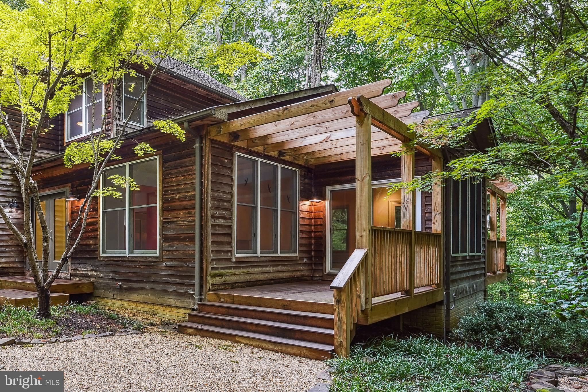 5941 Cherry Hill Road Huntingtown, MD 20639 - Photo 35 of 42 One of TWO decks with pergolas