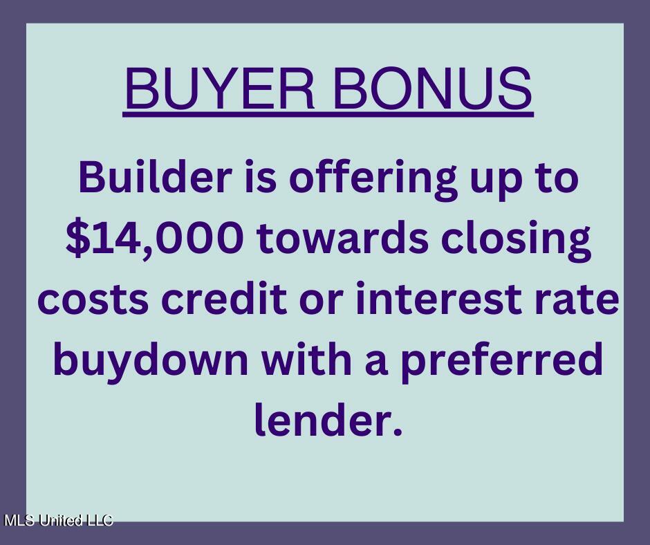 Builder is offering up to $10,000 toward