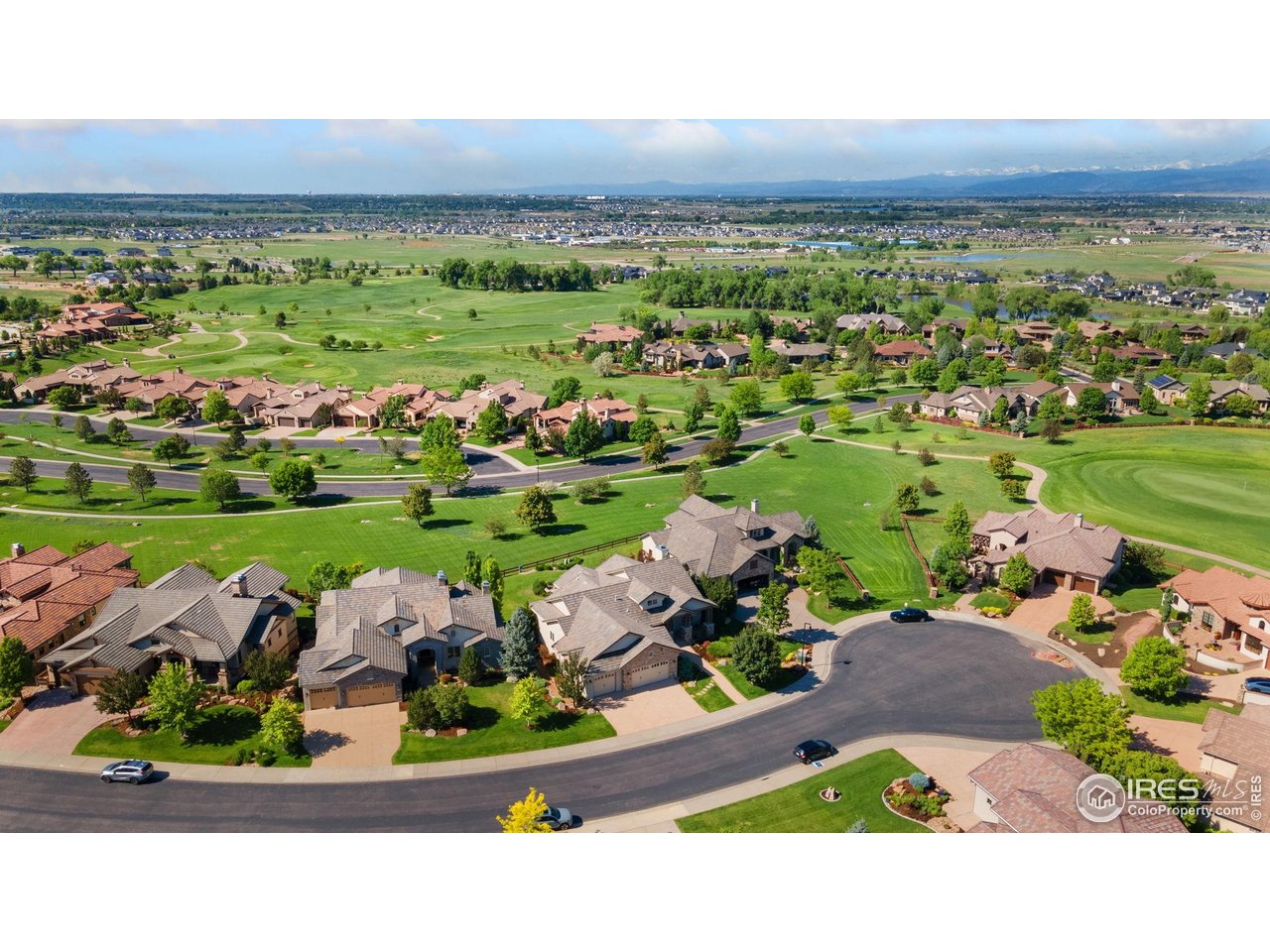 6701 Clovis Court Timnath, CO 80547 - Photo 28 of 40 a picture of city view with lots of plants and trees