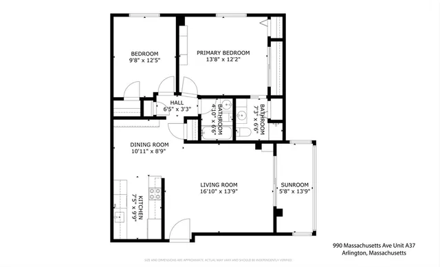 $600,000 | 990 Massachusetts Avenue, Unit A37, Arlington, MA 02476