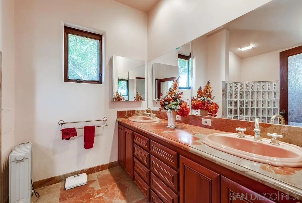 15706 Lyons Valley Road Jamul, CA 91935 - Photo 24 of 50 a bathroom with a sink and a mirror