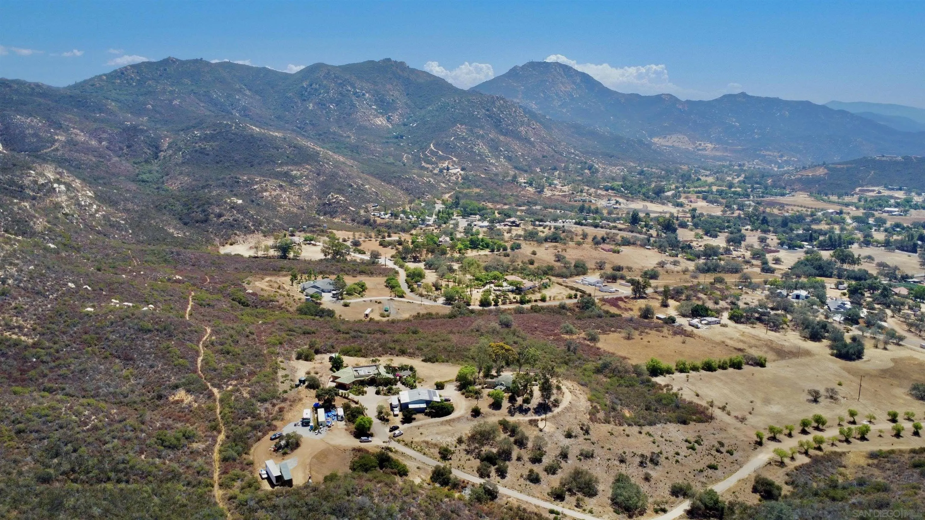 15706 Lyons Valley Road Jamul, CA 91935 - Photo 49 of 50 a view of a city with mountains in the background