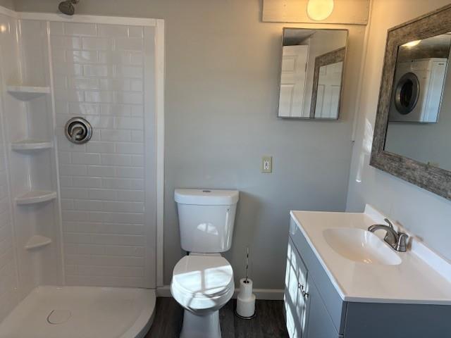 219 Grove Avenue Southeast Lindale, GA 30147 - Photo 18 of 39 a bathroom with a sink toilet and shower
