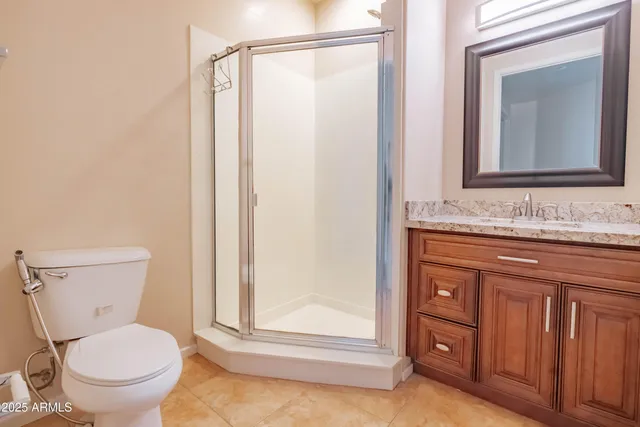 a view of empty room