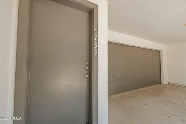 a view of a small space