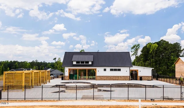 a view of outdoor space with seating area