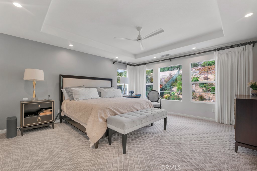 3049 Heavenly Ridge Street Thousand Oaks, CA 91362 - Photo 29 of 50 a bedroom with a bed and a window