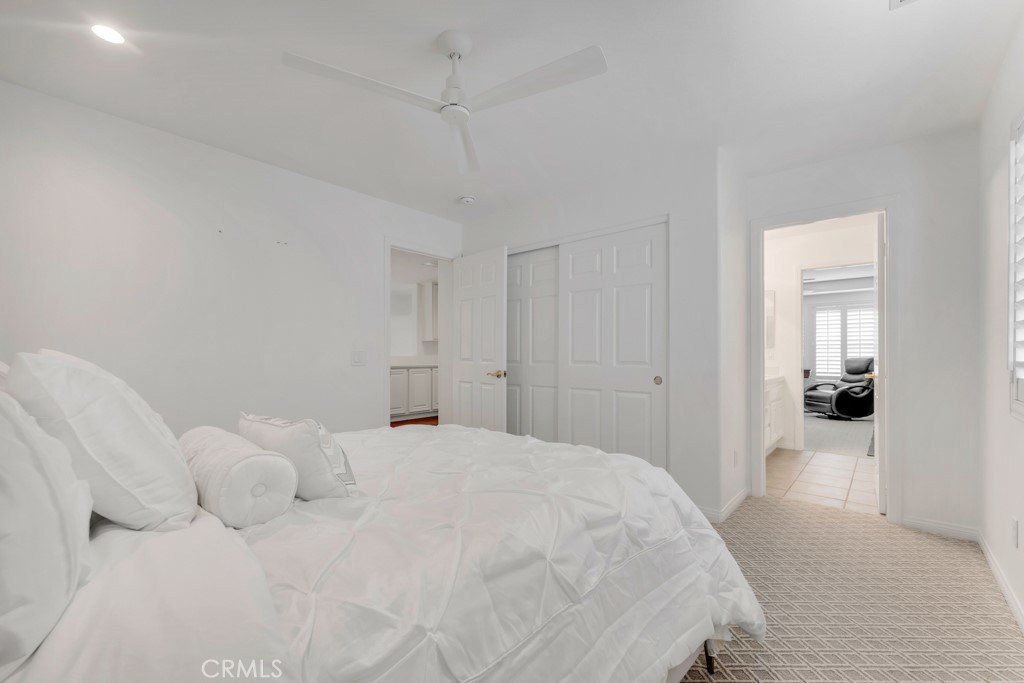 3049 Heavenly Ridge Street Thousand Oaks, CA 91362 - Photo 32 of 50 a large white bed in a white room