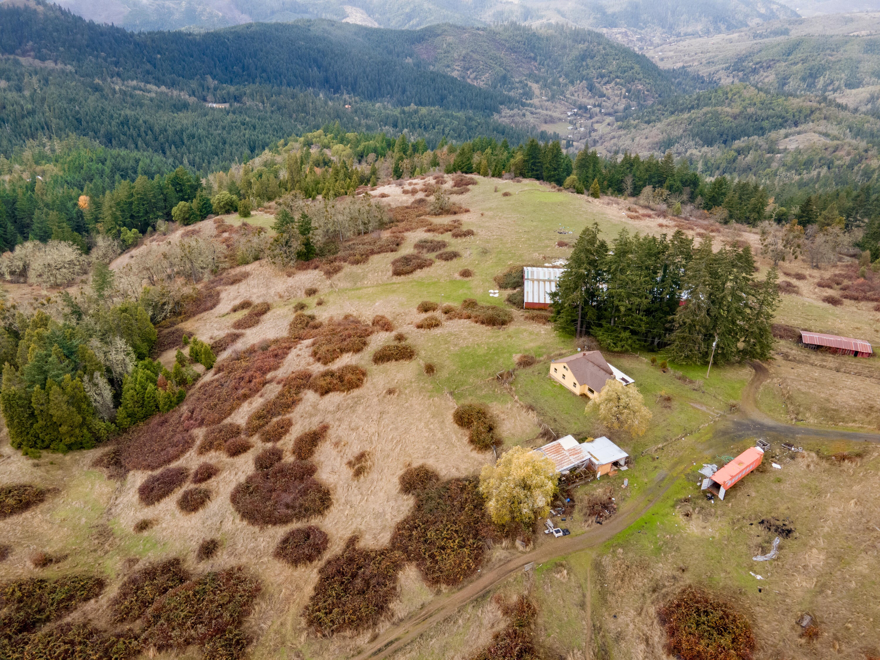 3017 Boomer Hill Road Myrtle Creek, OR 97457 - Photo 11 of 53 3017 Boomer Hill Rd - Drone-12