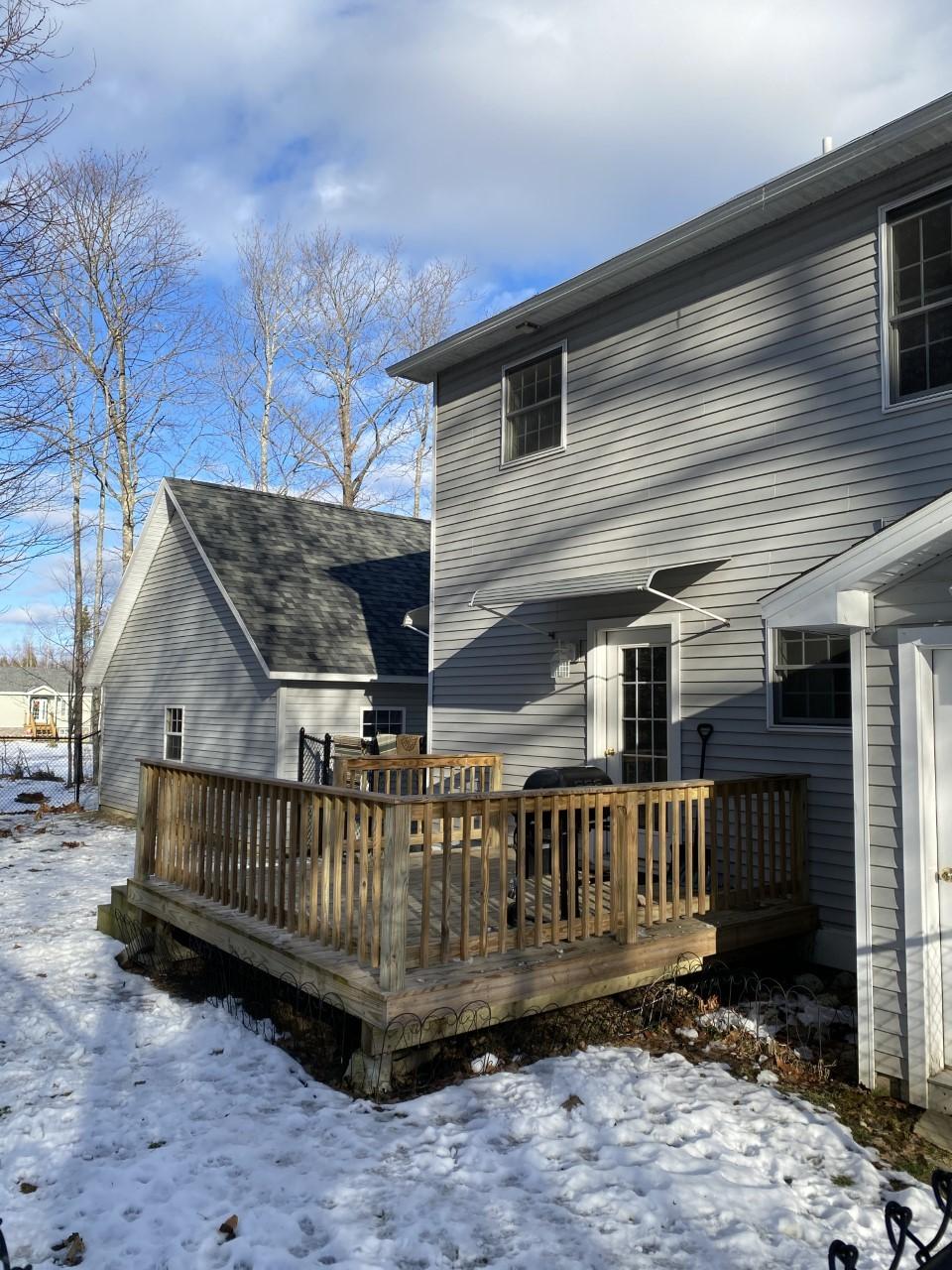 76 Firehouse Lane Unity, ME 04988 - Photo 34 of 36 Rear Porch Entry