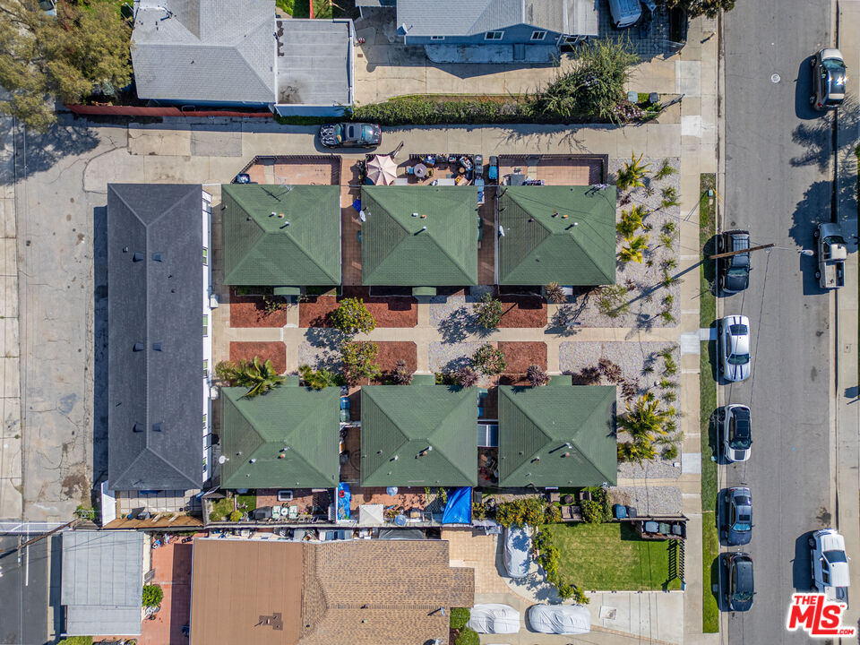 1737 252nd Street Lomita, CA 90717 - Photo 4 of 29 an aerial view of a building with outdoor area