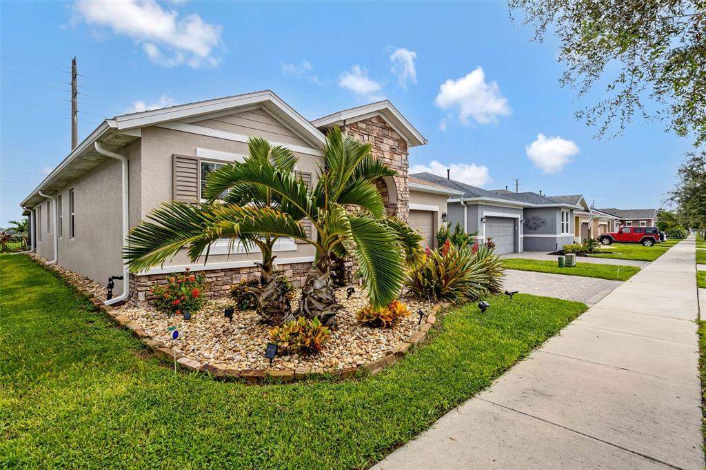 176 Silver Maple Road Groveland, FL 34736 - Photo 2 of 45 a view of a yard in front of house