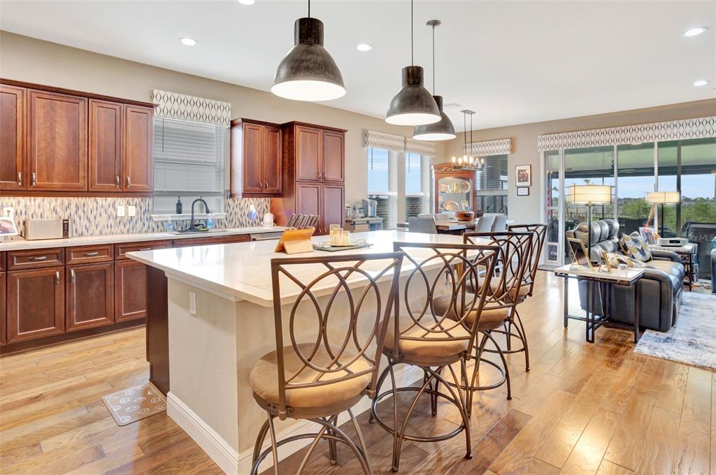 176 Silver Maple Road Groveland, FL 34736 - Photo 10 of 45 a view of a dining room with furniture window and outside view