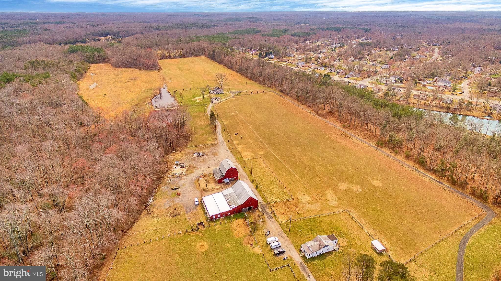 9205 Cedarville Road Brandywine, MD 20613 - Photo 1 of 30 Aerial view of property