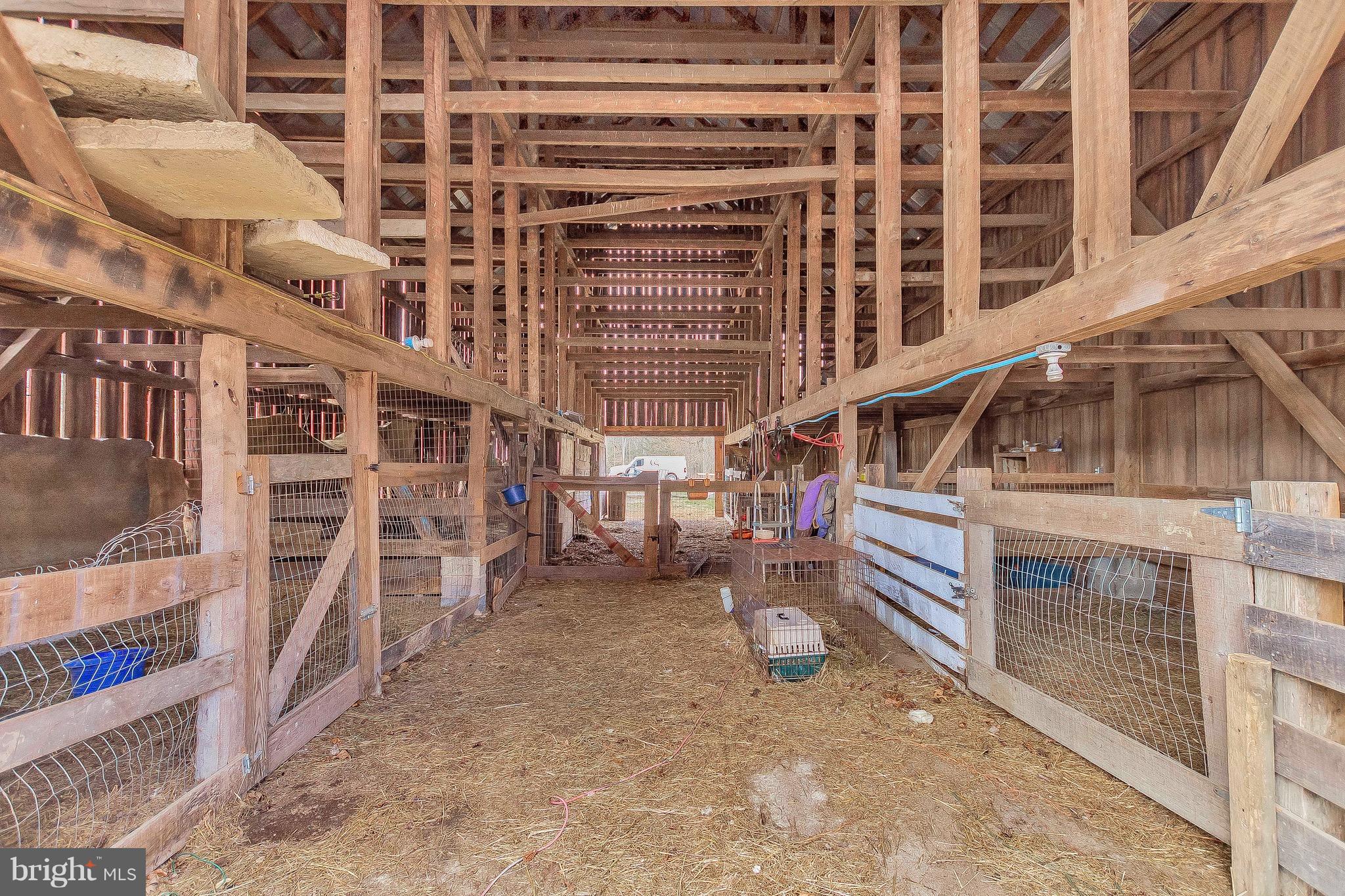 9205 Cedarville Road Brandywine, MD 20613 - Photo 28 of 30 Barn #1 cattle stalls