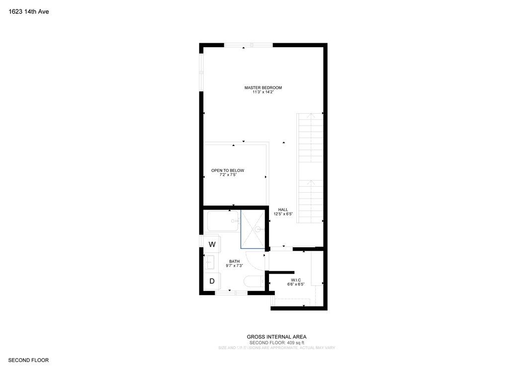 1623 14th Avenue, Unit E Seattle, WA 98122 - Photo 39 of 40 a picture of a floor plan