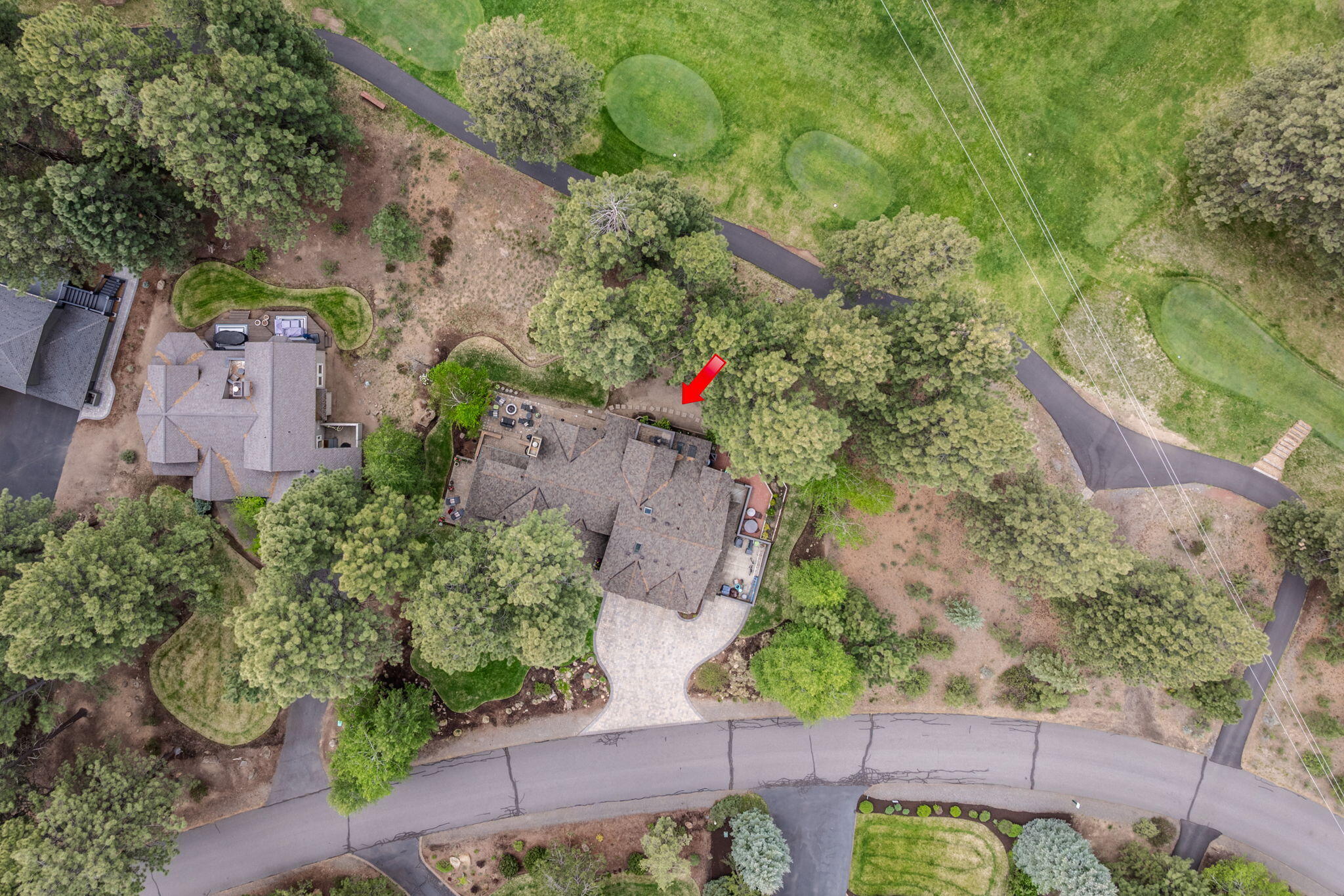 60779 Currant Way Bend, OR 97702 - Photo 54 of 63 an aerial view of a house with yard
