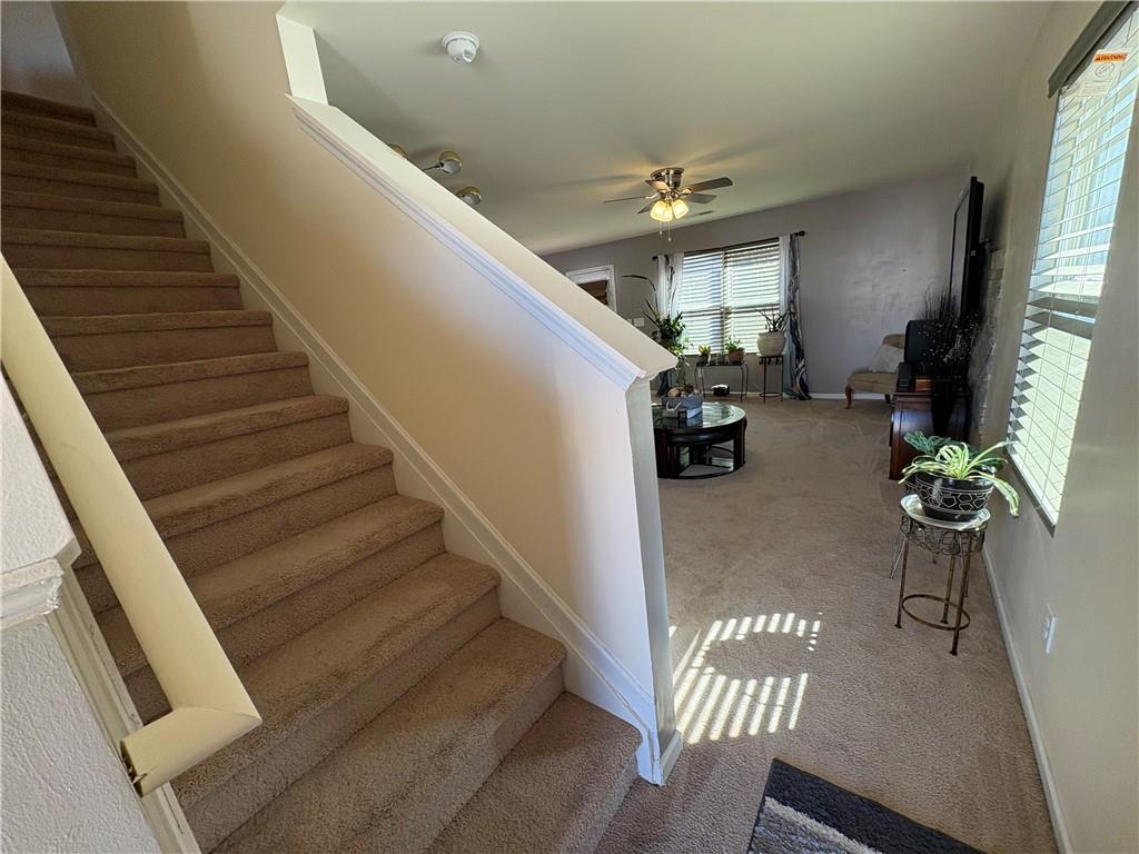 1728 Mary Avenue Griffin, GA 30224 - Photo 14 of 31 a view of entryway and hall with wooden floor