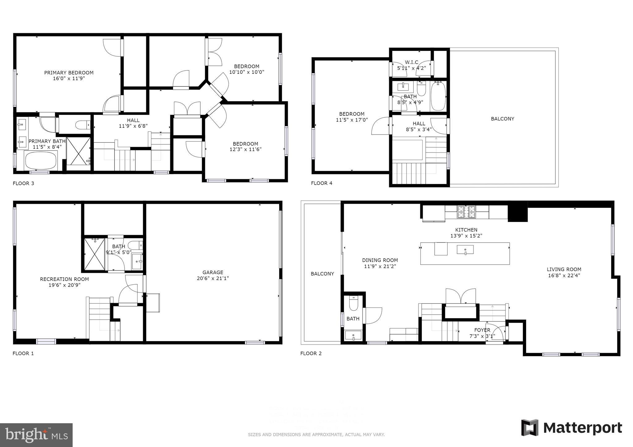 2875 Lowen Valley Road Alexandria, VA 22303 - Photo 56 of 56 Floor Plan