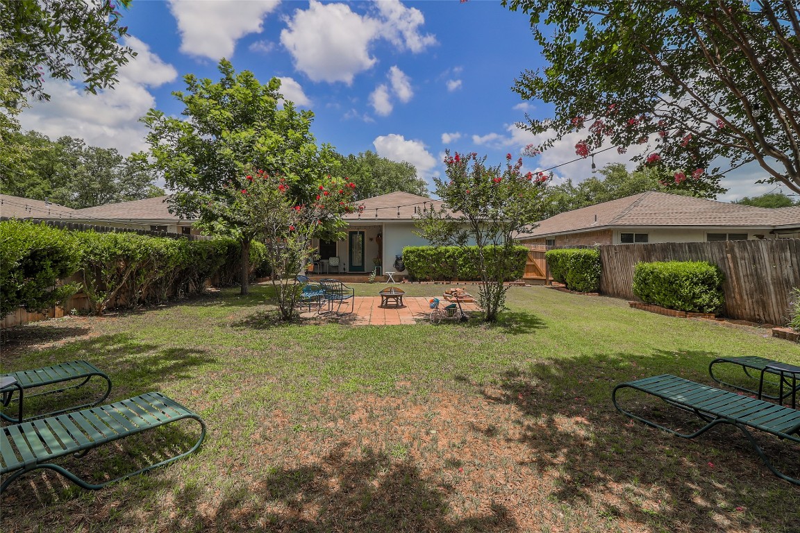 1705 Friars Tale Lane Austin, TX 78748 - Photo 29 of 29 a view of a house with backyard and sitting area