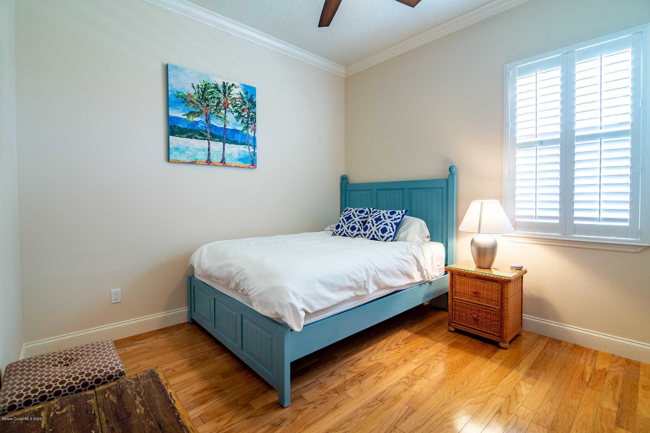 4070 Alamanda Key Drive Melbourne, FL 32901 - Photo 15 of 32 a bedroom with a bed and a window