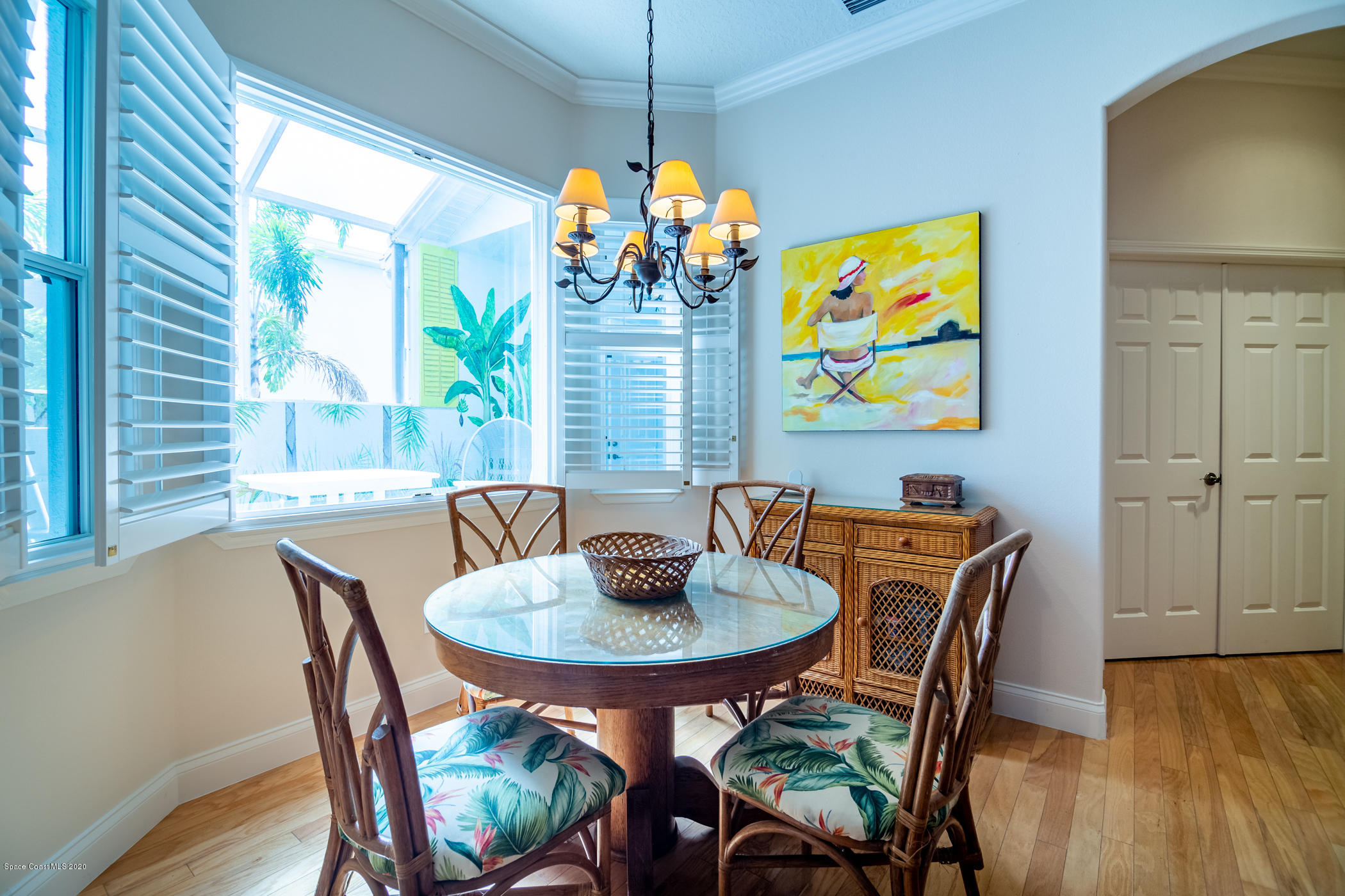 4070 Alamanda Key Drive Melbourne, FL 32901 - Photo 18 of 32 a dining room with furniture and window