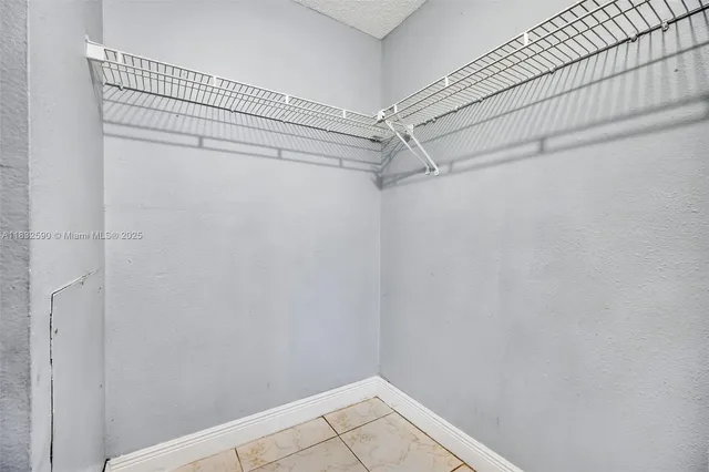 a view of a small space