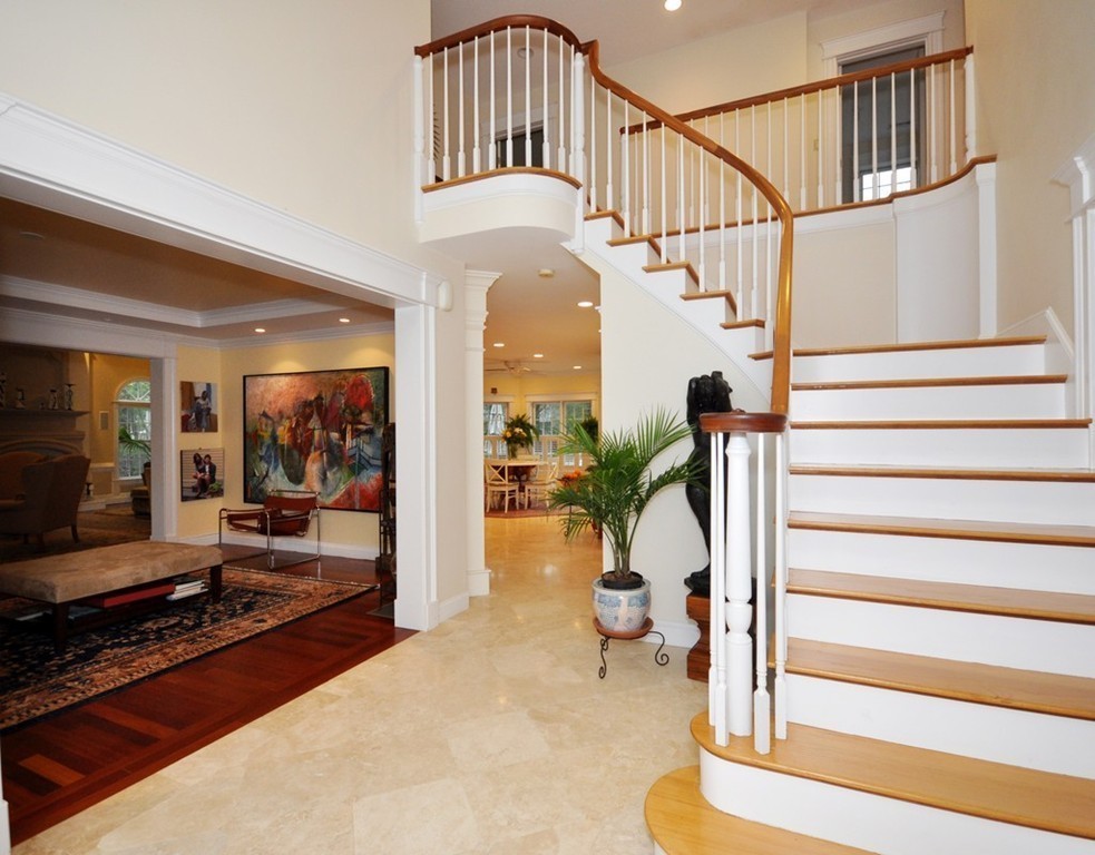 65 Summit Street Concord, MA 01742 - Photo 5 of 29 a view of entryway livingroom and hall