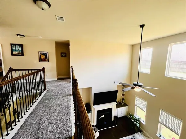 a room with furniture and window