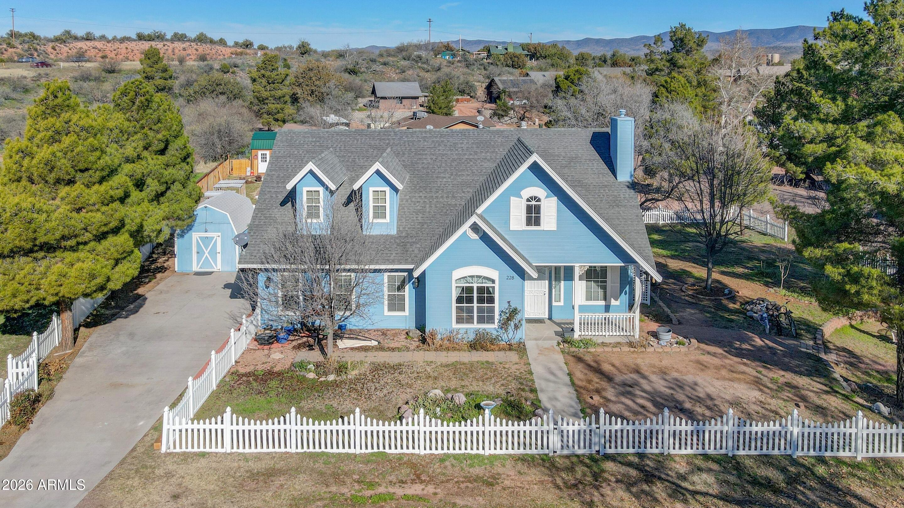 228 Windmill Road Payson, AZ 85541 - Photo 8 of 42 an aerial view of a house