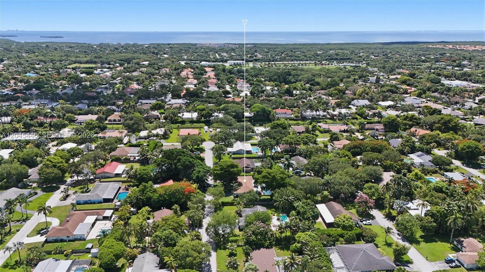 8440 Southwest 180th Street Palmetto Bay, FL 33157 - Photo 45 of 54 an aerial view of a city with lots of residential buildings